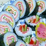 洋風“太巻き寿司”